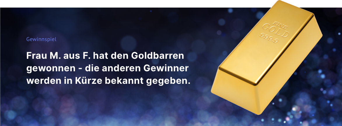 Deutscher Zertifikatepreis Gewinnspiel-Auslosung 10. Oktober